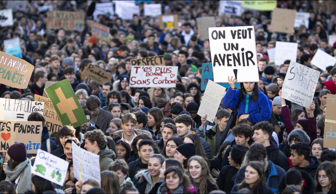 Manif étudiant climat 20 minutes Suisse